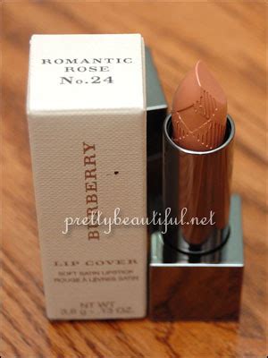 Romantic Lips with Burberry Romantic Rose No.24